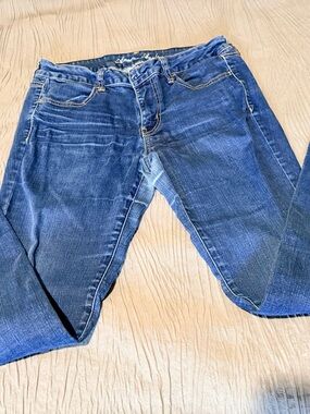 American Eagle Outfitters Women’s Skinny Jeans - Dark Blue